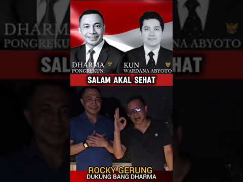ROCKY GERUNG DUKUNG DHARMA PONGREKUN JADI CAGUB @RockyGerungOfficial_2024 @ROCKYGERUNGTV