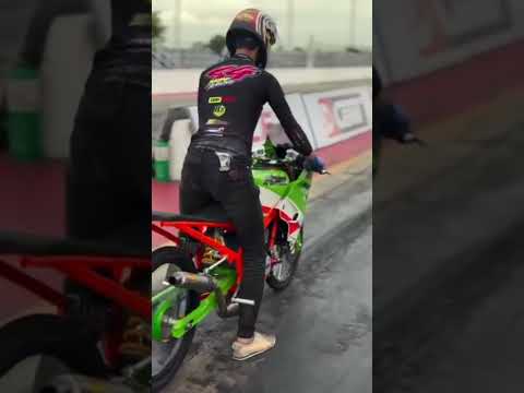 ARMRAYONG SETTING NINJA 155 FUL TENK LMN #dragbigindonesia #dragbike #dragrace #dragracing