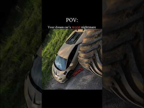 POV: Your Dream Car Meets Its Worst Nightmare 💀 #supercar #luxurylife #cars #viralshorts #usa