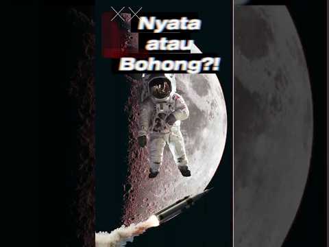 Benarkah Manusia Pernah ke Bulan? Fakta di Balik Konspirasinya! 🌕 #shorts