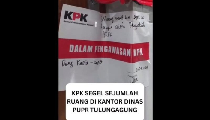kpk-segel-4-ruangan-di-dinas-pupr-usai-ott-bupati-tulungagung