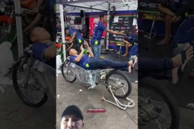 si ebon lagi nyantai gaes #automobile #drag #dragrace #teknotuner #dragbike #aeroxid #otomotif