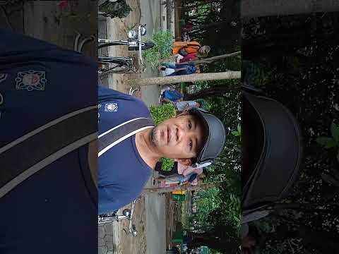 Moment liputan berada di KI  kambang iwak palembang bersama komunitas sepeda onthel..