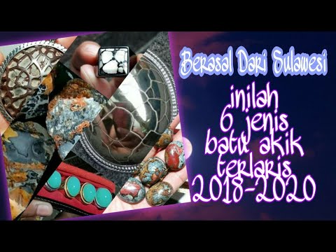 BERASAL DARI PULAU SULAWESI_ INILAH 6 JENIS BATU AKIK TERLARIS ❗.