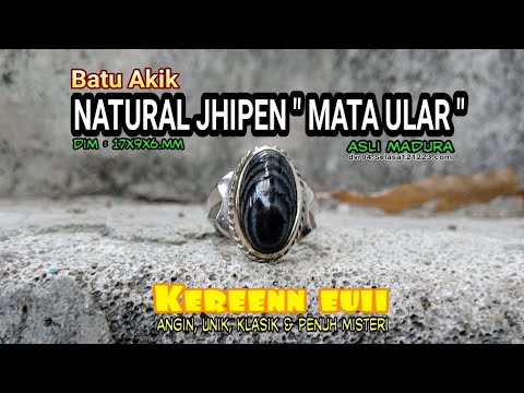 Batu Akik Natural Jhipen Mata Ular Madura|#batuakikjhipenmataular|#jhipenmataularmadura|#perkobakin