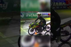 Drag Thailand Ebon menunjukkan skill’nya#shorts #viral #dragrace #racing #otomotif