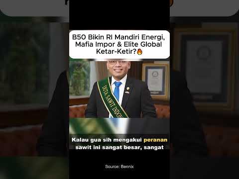 🔥 INDONESIA MENUJU SWASEMBADA ENERGI, ELITE GLOBAL PANIK? 🔥