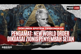 DOKUMEN EPSTEIN TERBONGKAR, PENGAMAT: NEW WORLD ORDER DIKUASAI ZIONIS PENYEMBAH SETAN