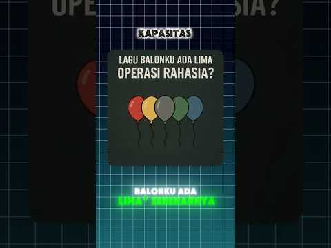 Lagu balonku ada lima ternyata kode rahasia😱😱#BalonkuAdaLima #KonspirasiLucu #teorikonspirasi