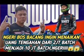 BOS BACANG TEKNO TUNER EMANG NGERI INGIN MENAIKAN UANG TENGAHAN DARI 2JT BATCH MENJADI 10jt BATCH