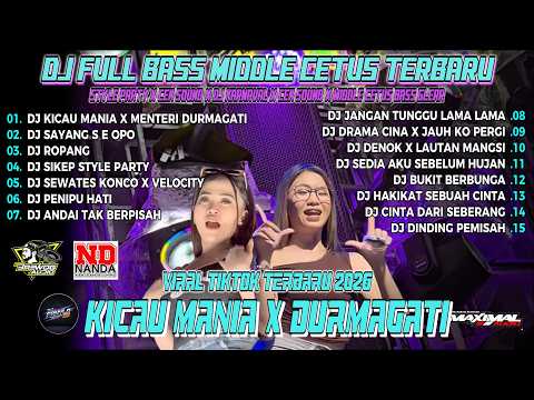 DJ KICAU MANIA X DURMAGATI STYLE VELOCITY VIRAL TIKTOK 🔊 HOREG CEK SOUND KARNAVAL TERBARU FANYLA99