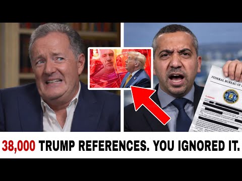 “Mehdi Hasan DESTROYS Piers Morgan By Revealing 38,000 Trump Epstein References Being Hidden