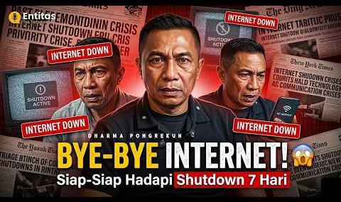 BYE-BYE INTERNET! 😱 Siap-Siap Hadapi Shutdown 7 Hari – Dharma Pongrekun