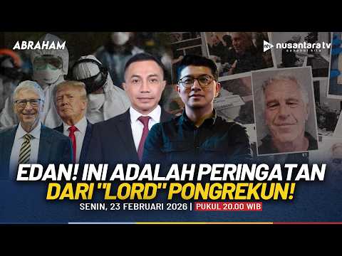 [LIVE] EDAN! Ini Peringatan Terakhir dari “Lord” Dharma Pongrekun | ABRAHAM