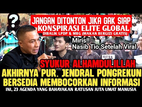 Semua Kaget!! 2026 Pak Dharma Pongrekun Terang Terangan Beritahukan Agenda Jahat Elite Global