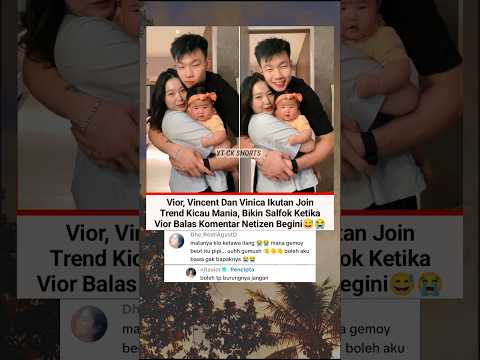 Salfok! Vior, Vincent & Vinicia Ikutan Trend Viral Tiktok Kicau Mania 🥰