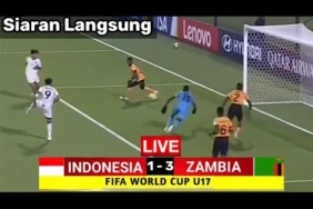🔴SIARAN LANGSUNG . INDONESIA U17 VS ZAMBIA U-17 . FIFA WORLD CUP GRUP H  QATAR 2025