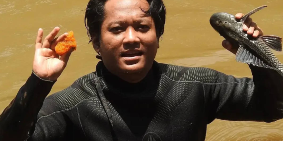 Niat Arief Kamaruddin Mancing, Eh yang Nyangkut Sapu-Sapu Terus: Akhirnya Sekalian Diburu