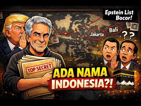TERBONGKAR! Nama Pejabat & Konglomerat Indonesia di Dokumen Rahasia Epstein!