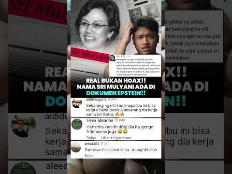 Nama Sri Mulyani ada di dokumen Epstein #shorts #trending #viralshorts