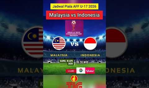 Timnas Indonesia U-17 vs Malaysia U-17 Live Hari Ini – Jadwal Piala AFF U-17 2026 Terbaru #timnasu17