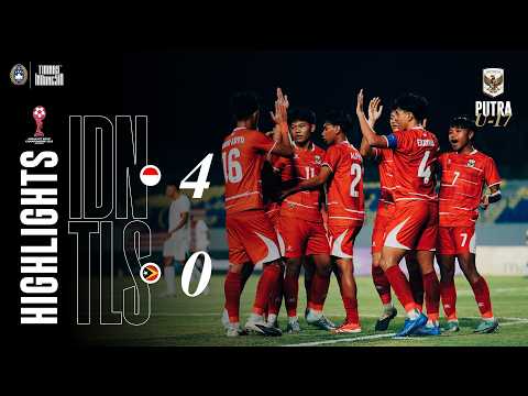 HIGHLIGHTS | Indonesia vs Timor Leste | ASEAN U-17 Boys’ Championship 2026