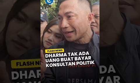Dharma Pongrekun: Saya Tidak Punya Duit Buat Bayar Konsultan Politik