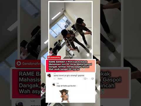 Trend DC Kicau Mania Gaspol Dangak X Habibi Kakak Mahasiswa Keren Parah Pecah😱 #dancecover #shorts