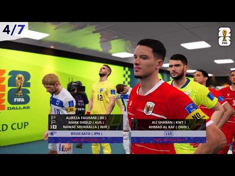 TIMNAS INDONESIA vs FINLANDIA | 16 BESAR WORLDCUP 2026 | COUNTER ATTACK TIMNAS GARUDA | PES 2021
