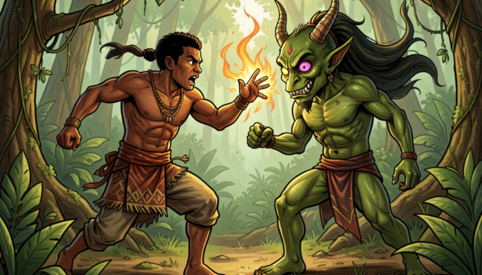 kisah-tambakokep-dan-jin-bermata-satu,-cerita-rakyat-dari-papua