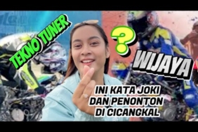 TEKNO TUNER / WIJAYA ? JOKI DAN PENONTON DI CICANGKAL PADA DUKUNG SIAPA? TERUS ANYA KETEMU IDOLANYA.