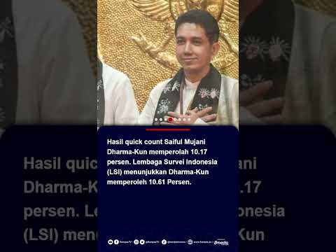 Cagub Dharma Pongrekun Nilai Hasil Quick Count Pilkada Jakarta Sebuah Kemenangan #dharmapongrekun