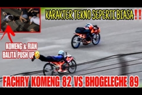 FACHRY KOMENG DIHUKUM SAMA BANG HAJI DIOR🤣 TEKNO TUNNER HS VS BONS SPEED‼️