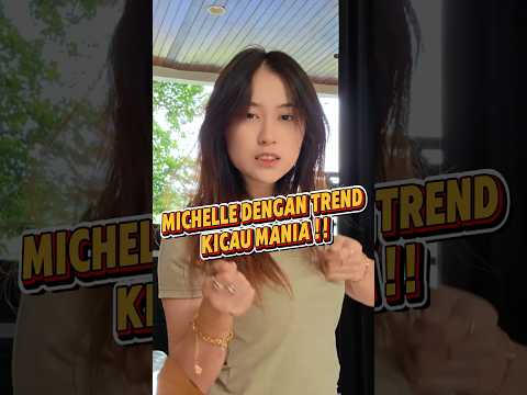 MICHELLE IKUT TREND KICAU MANIA ?? #michellechristo #shorts #clips