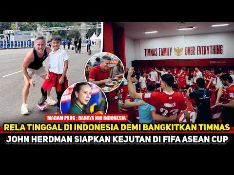 GILA AKTIF BANGET COACH INI! Pagi2 John Herdman hebohkan Garuda Fans~Kejutan di ASEAN Cup datang