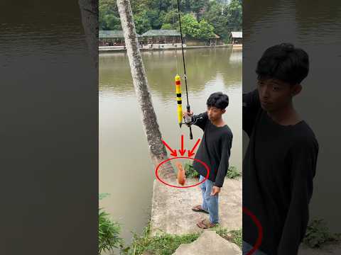 Umpan ikan Nila merah segar !! Target ikan predator ⁉️#mancing #ikan #fishing #fish #shorts #angler