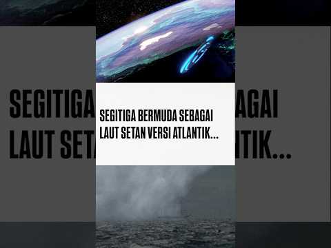 Laut setan versi Atlantik. #segitigabermuda #misteri #teorikonspirasi #shorts