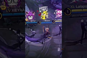 PRESET ML KECE 😎 SOUND KICAU MANIA KANE 😍 #shorts #mlbb #mobilelegends