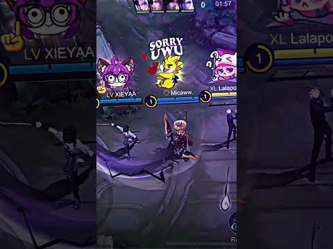 PRESET ML KECE 😎 SOUND KICAU MANIA KANE 😍 #shorts #mlbb #mobilelegends