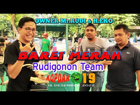 MURAI BATU “BARET MERAH” JUARA 4 OWNER Mr RUDI & H EKO DI EVENT KOPDAR KMM 19 MINGGU 18 DES 22