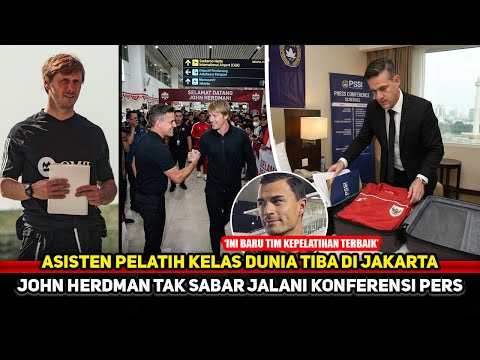 STAFF TIMNAS LENGKAP! Asisten Pelatih Timnas menyakinkan~John Herdman tak kenal lelah di Indonesia