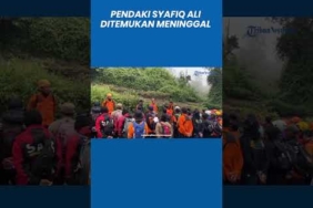 Pendaki Gunung Slamet Syafiq Ali Ditemukan Meninggal di Antara Jalur Gunung Malang dan Baturraden