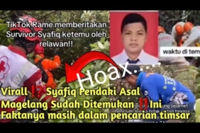 VIRALLLL ⁉️PENDAKI GUNUNG SLAMET ASAL MAGELANG BERNAMA SYAFIQ SUDAH DITEMUKAN ADALAH HOAX