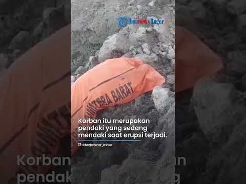 DETIK-DETIK Tim SAR Angkat 3 Jenazah Pendaki dari Puncak Gunung Marapi