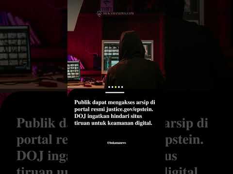 Epstein Files Terbuka untuk Publik, 3,5 Juta Dokumen Bisa Diakses Online Ini Cara Lengkapnya