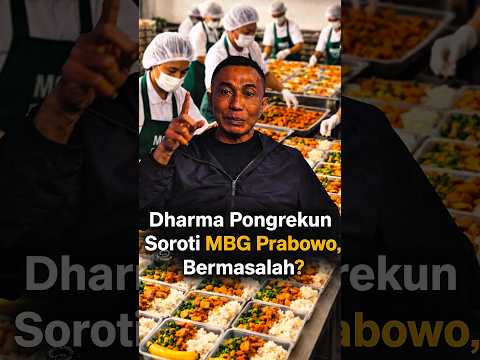 Dharma Pongrekun Soroti MBG Prabowo Bermasalah? #mbg #prabowo #dharmapongrekun #kebijakanpublik