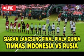 SIARAN LANGSUNG SEPAK BOLA‼️FINAL PIALA DUNIA | INDONESIA VS RUSIA | INDONESIA MENGUKIR SEJARAH