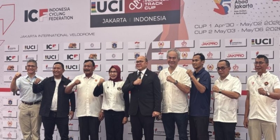 Indonesia Track Cup 2026 Jakarta resmi digelar diikuti enam negara