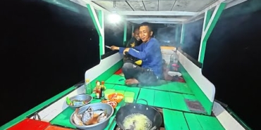Trip ke 8 mancing, masak, makan dan bermalam di sungai air hitam.