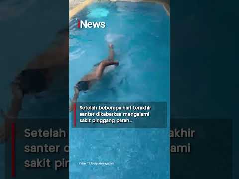 Menkeu Diisukan Sakit Berat! Purbaya Tiba-tiba Muncul Berenang, Pakai Gaya Bebas yang Luwes